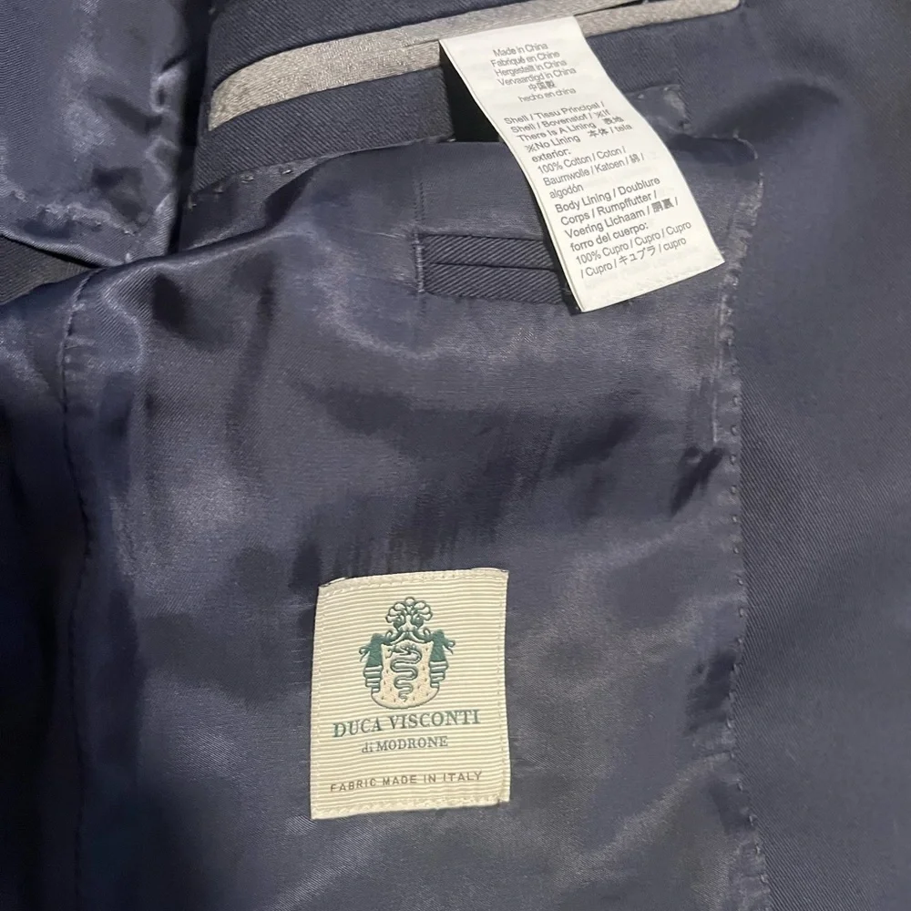J. Crew navy Ludlow slim blazer suit jacket